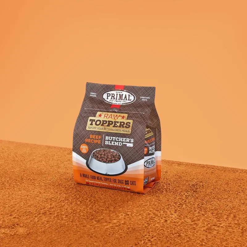 Primal Butcher's Blend Beef Raw Toppers, 2 lb