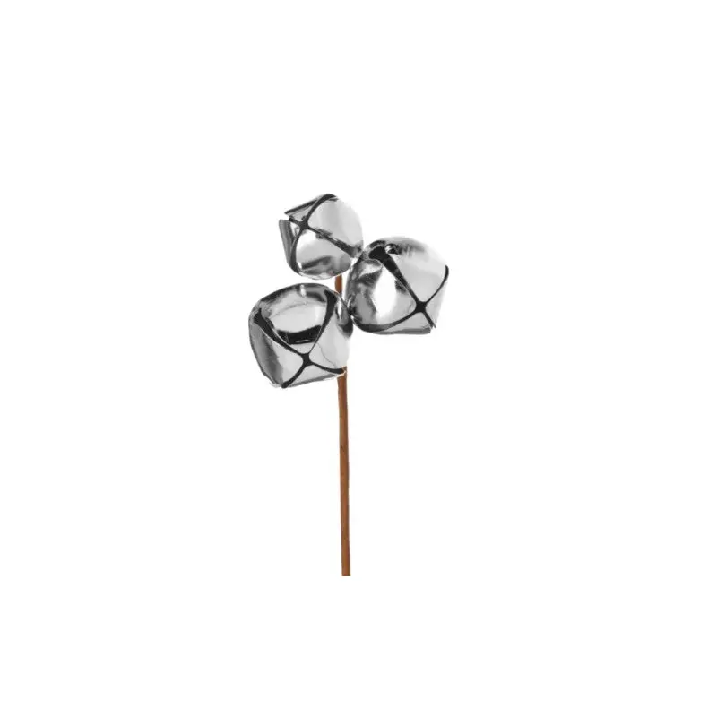 X3 Jingle Bell Metal Pick, Sliver, 8"