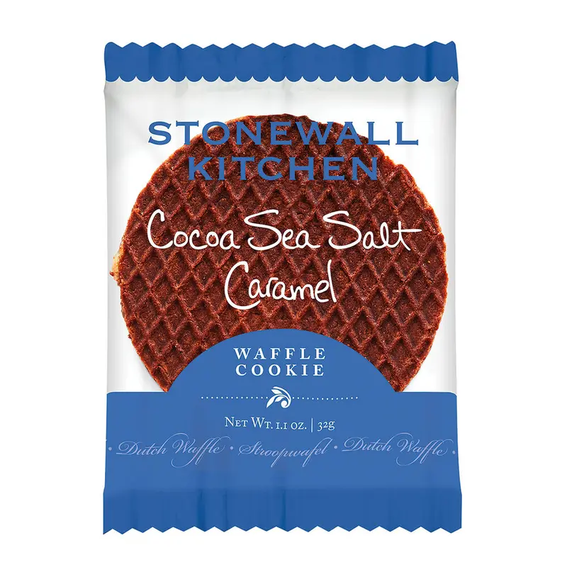 Cocoa Sea Salt Caramel Waffle Cookie, 1.1 oz.