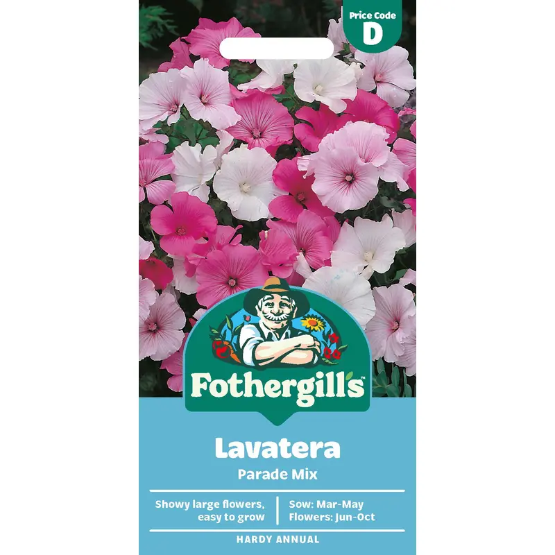 Fothergills Lavatera Parade Mix Seeds