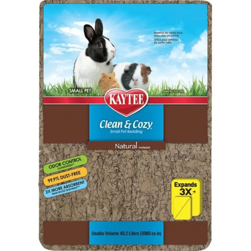 Kaytee, Clean & Cozy Natural, 49.2L