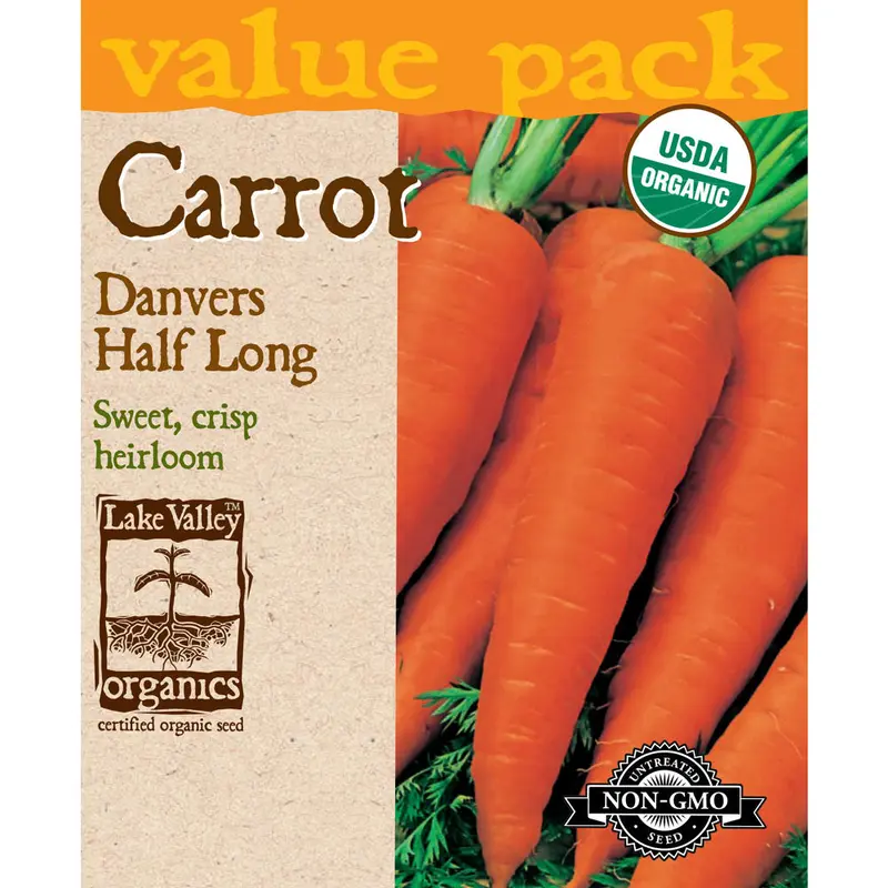 Lake Valley, Carrot, Danvers Half Long Organic
