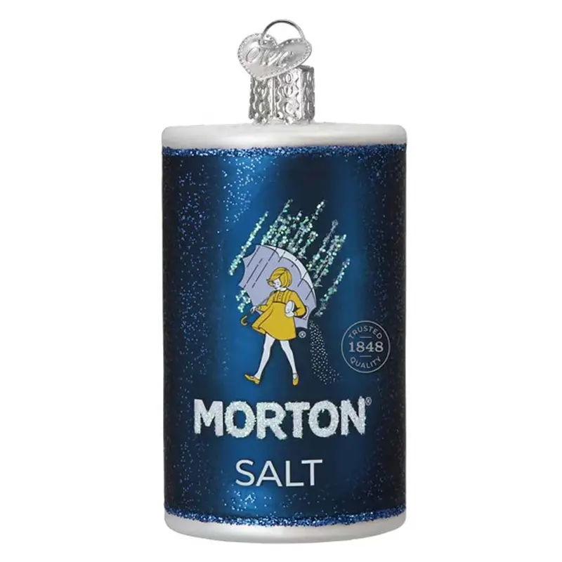Old World, Morton Salt Canister Ornament