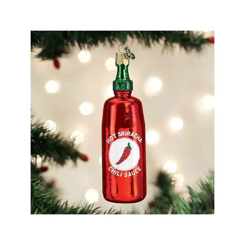 Old World, Sriracha Sauce Ornament