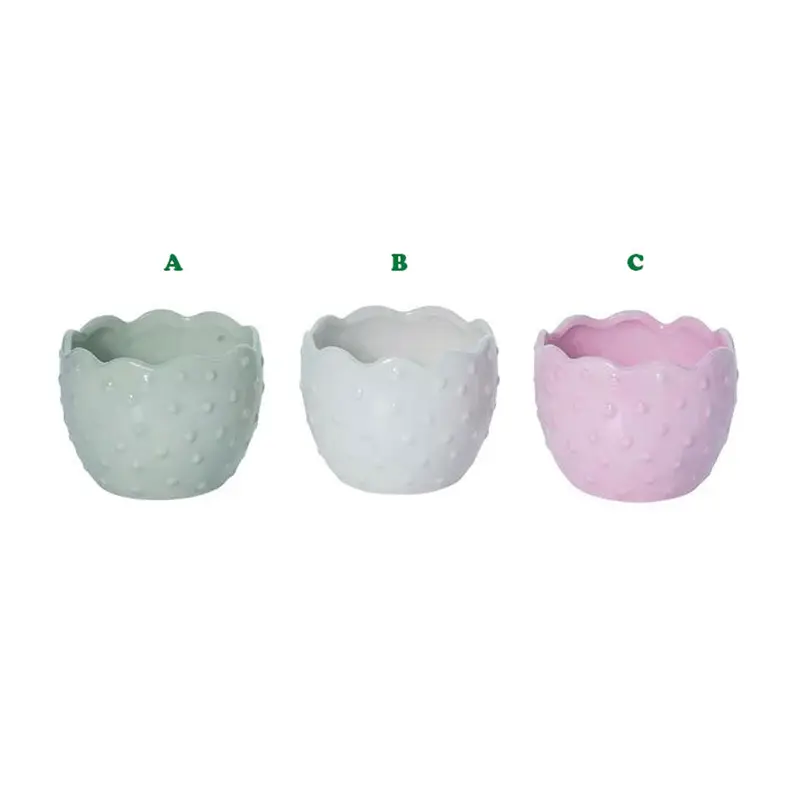 Transpac, Mini Hobnail Easter Egg Planter