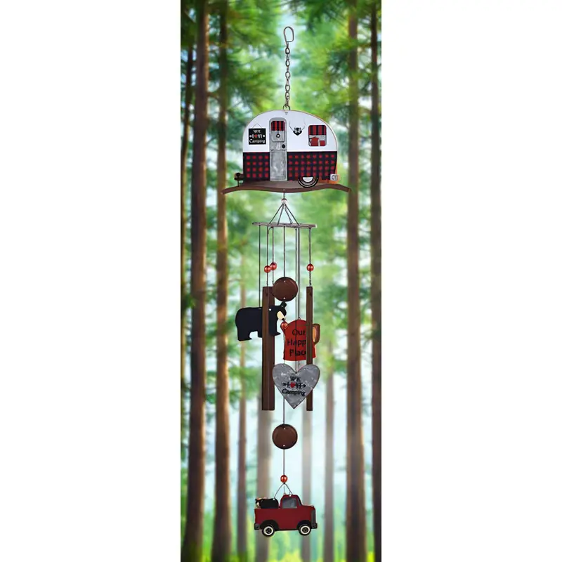 We Love Camping Wind Chime