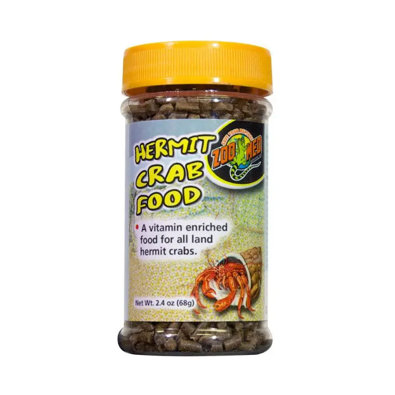 Zoo Med Hermit Crab Food Pellets, 2.4 oz.