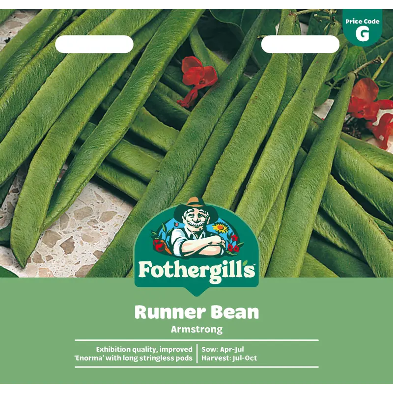 Fothergills Runner Bean Armstrong Seeds