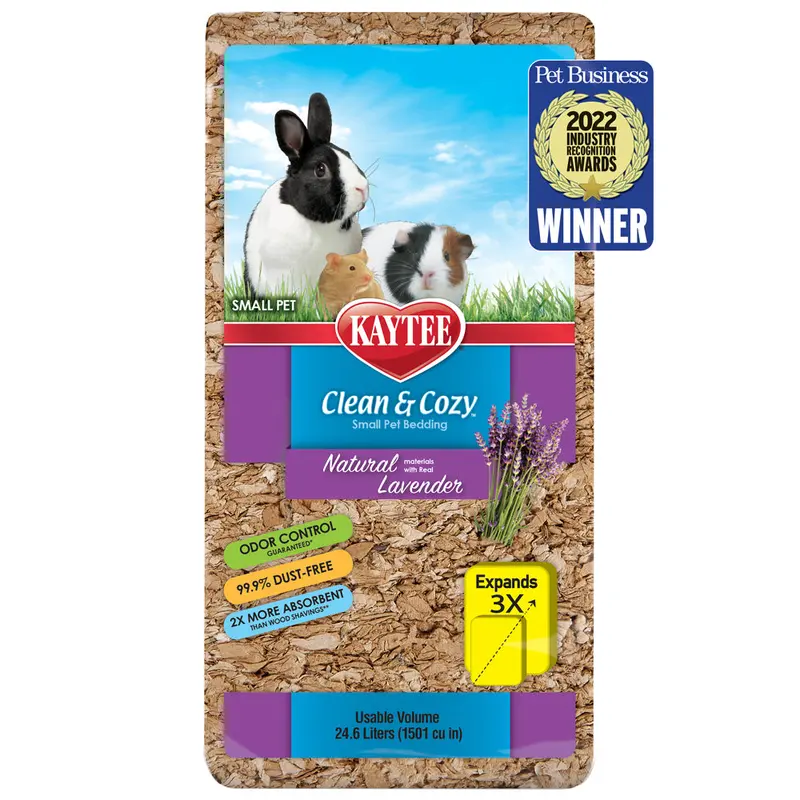 Kaytee, Clean & Cozy Natural w/Lavender, 24.6L