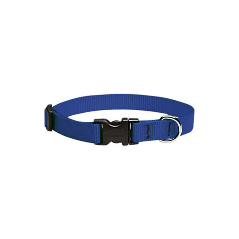 Lupine, 3/4" Blue Adjustable Collar, 9"-14"