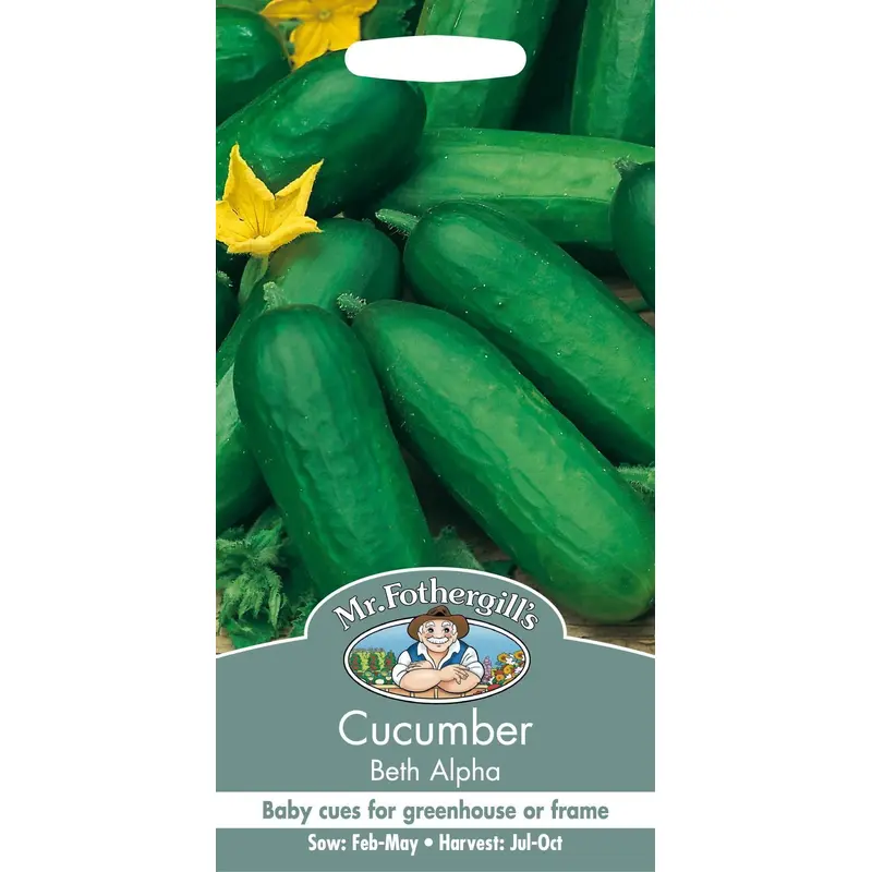 Mr Fothergills Cucumber Beth Alpha 40 Seeds