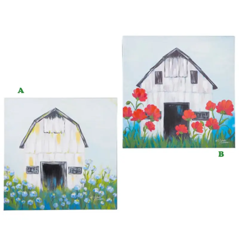 Raz, Summer Barn Canvas Wall Art, Sold Separately