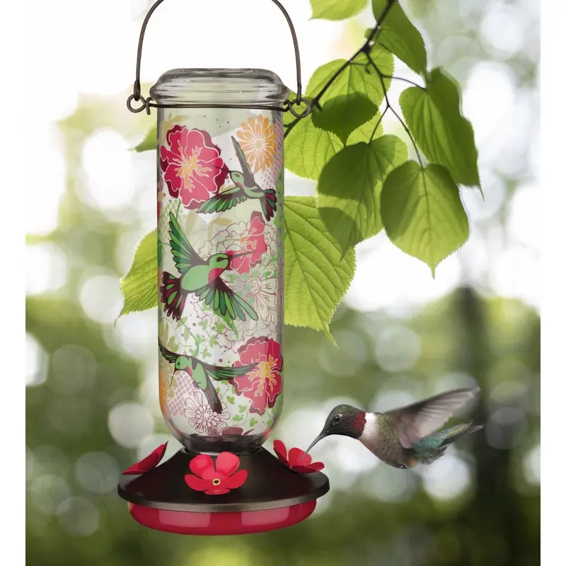 Scarlet Hummingbird Feeder - Hummingbird