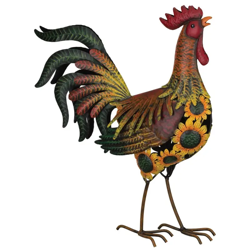 Sunflower Rooster 18"
