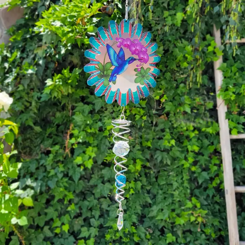Animated Blue Hummingbird Mini Set