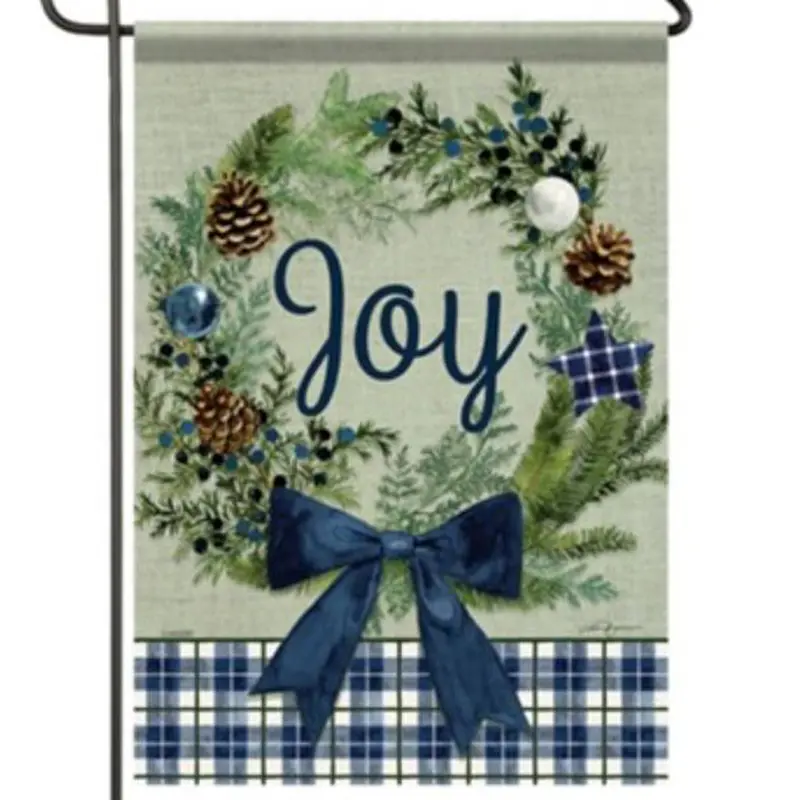 Carson, Plaid Joy Garden Flag