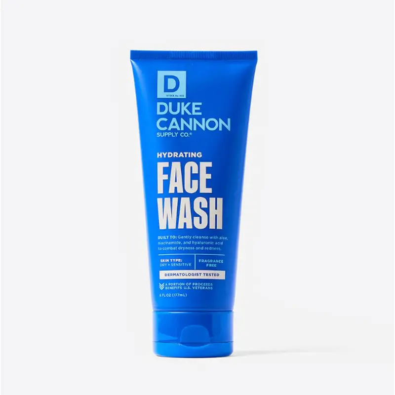Duke Cannon, Hydrating Face Wash, 6 oz.