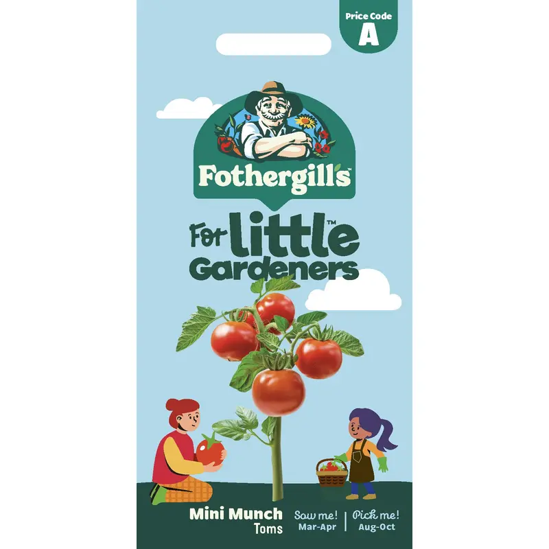 Fothergills Little Gardeners Mini Munch Toms Seeds