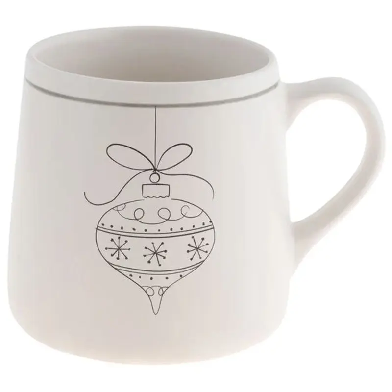 Karma, Ornament Winter White Mug