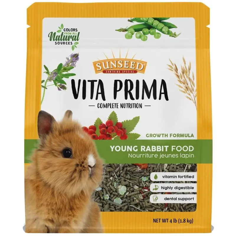 Sunseed, Vita Prima Young Rabbit Food, 4 lb.