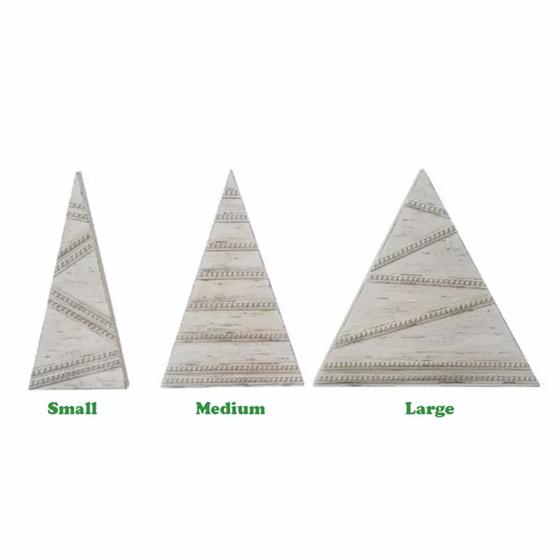 Transpac, Winter Texted Tree, Assorted and Sold Separately