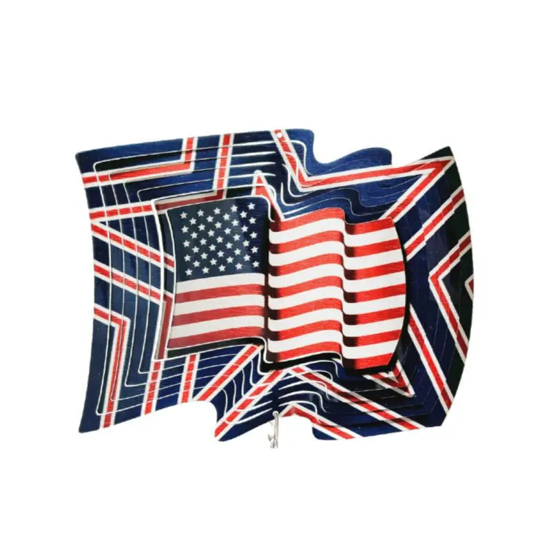 US Flag Large 12" Wind Spinner