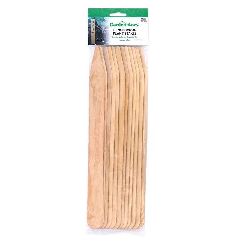 12" Wood Stakes-12pkg