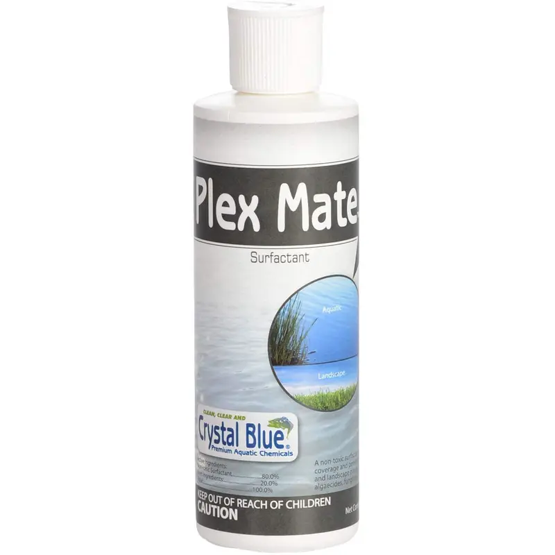Crystal Blue, Plex Mate Suractant, 8 oz.