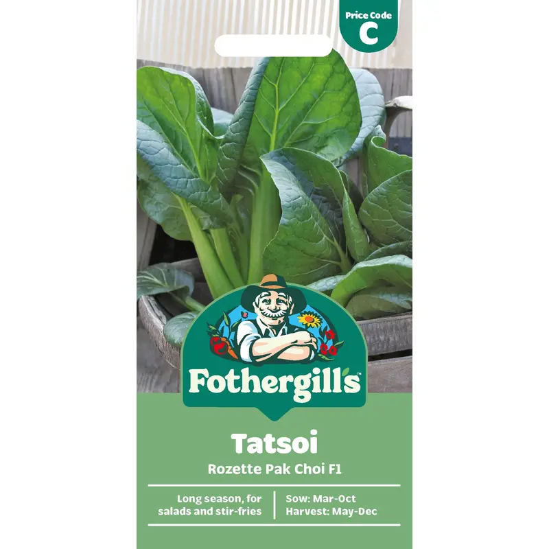 Fothergills Tatsoi Rozette Pak Choi F1 Seeds