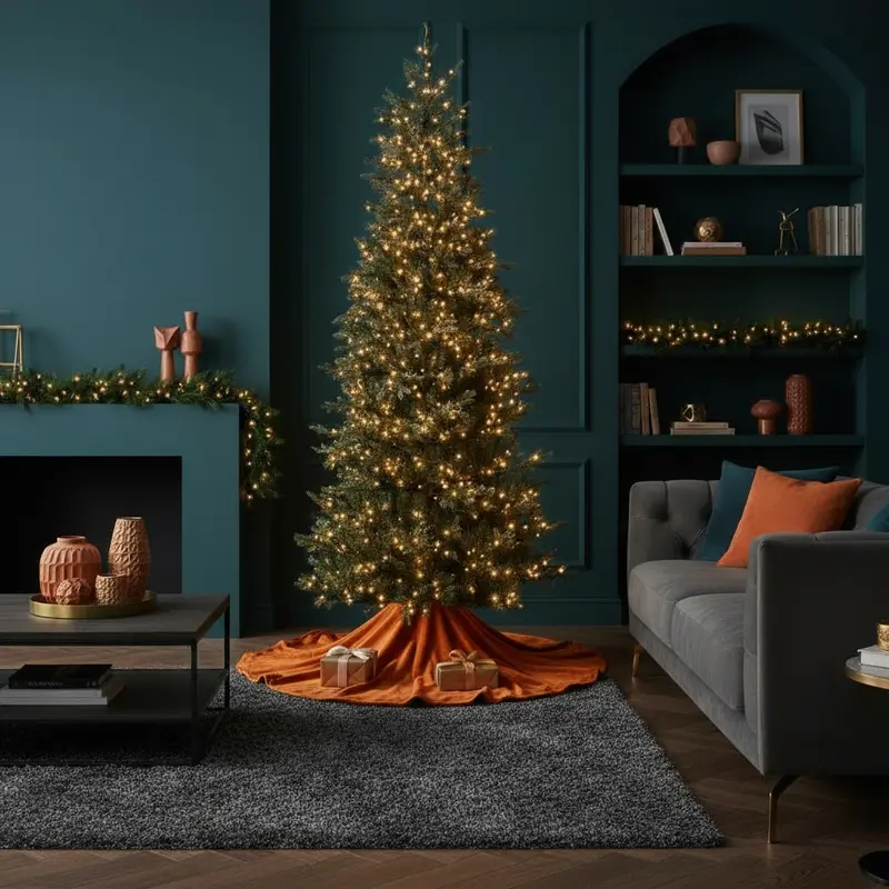 Holiday Bright Lights, 7.5ft. Mountain Blue Spruce Dual Sparkle Tree, LED