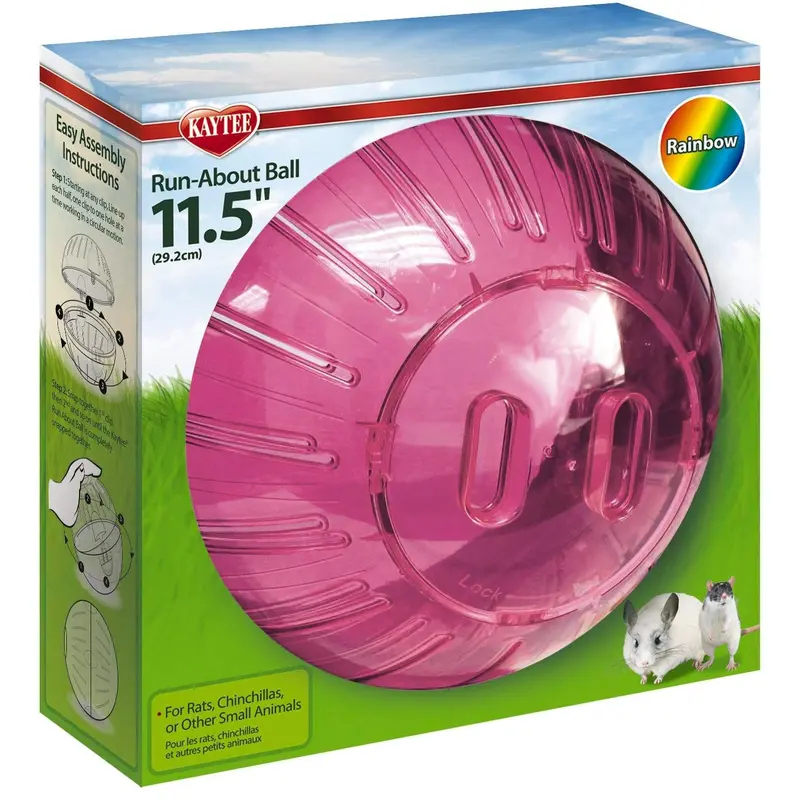 Kaytee Giant Run-About Ball, 11.5"