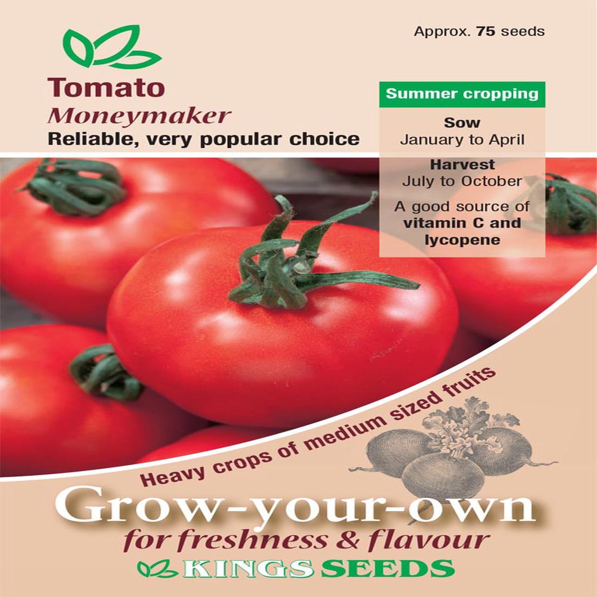 Kings Seeds Tomato Moneymaker 75 Seeds