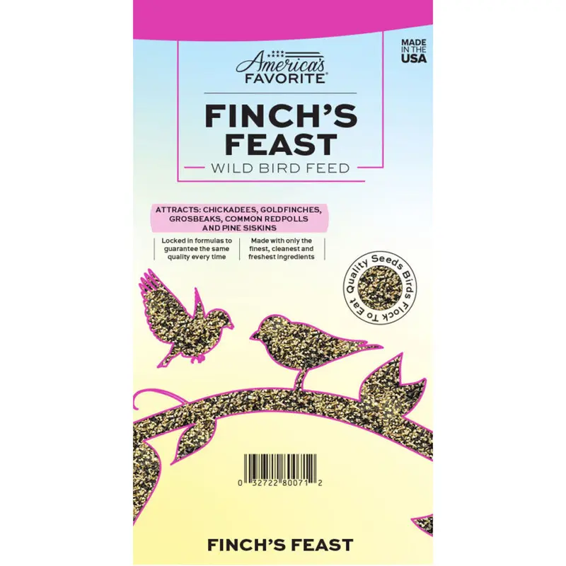 Prince, America's Favorite Finch's Fest Wild Bird Feed, 3 LB