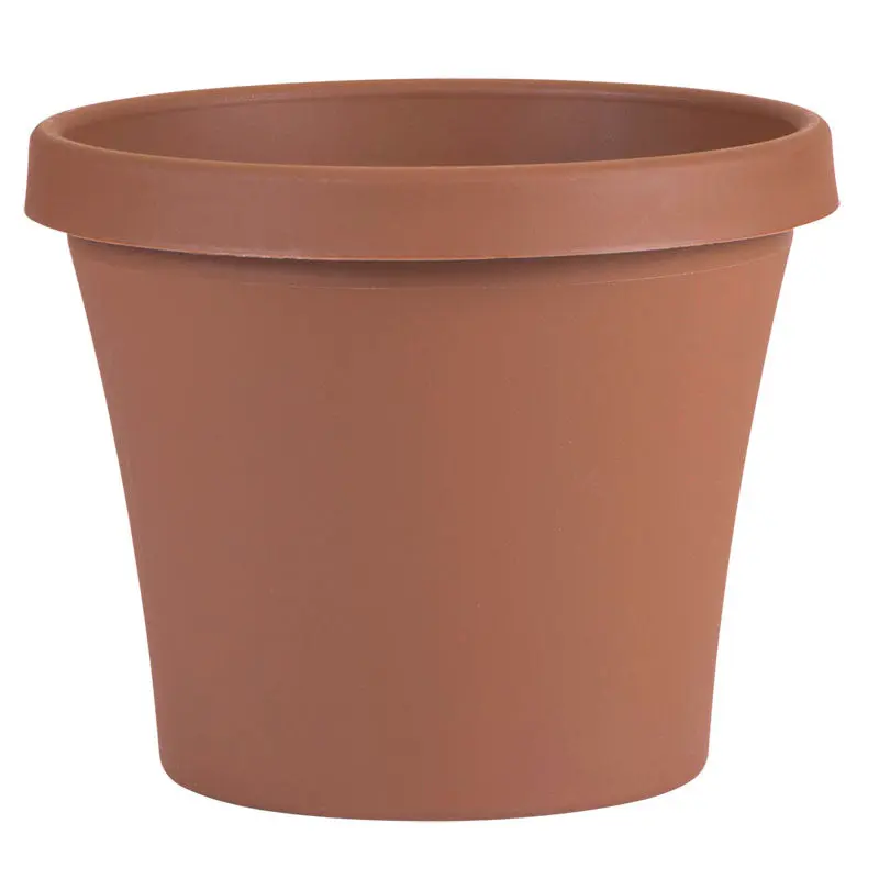 Bloem Terra Plastic Planter, Terra Cotta, 16 in.