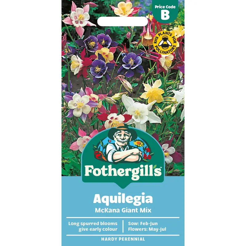Fothergills Aquilegia Mckana Giant Mix Seeds