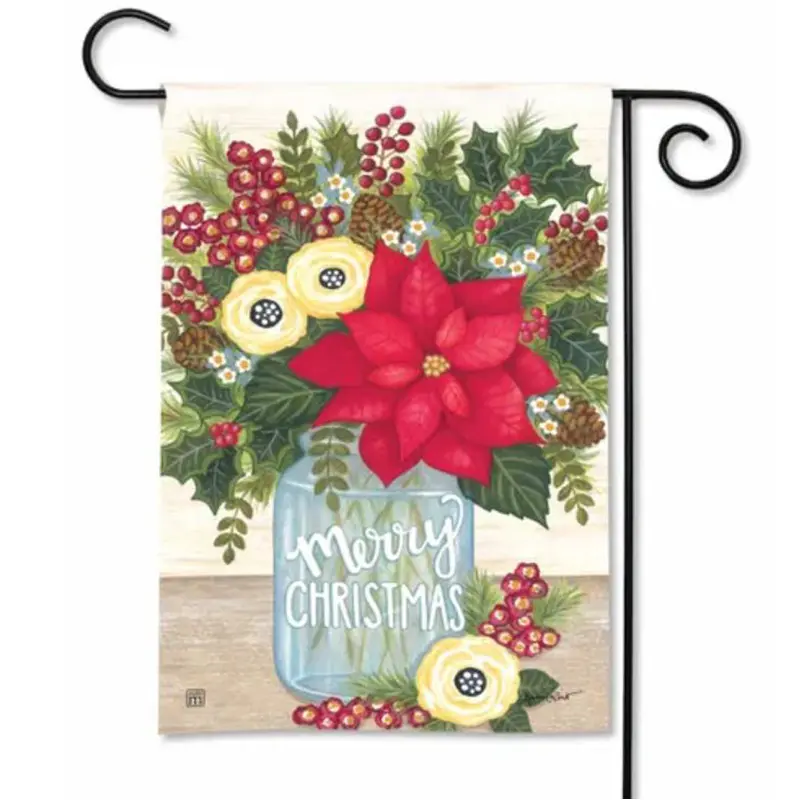 Magnet Works, Rustic Winter Bouquet Garden Flag