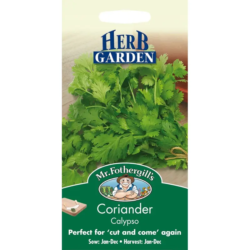 Mr Fothergills Coriander Calypso 150 Seeds