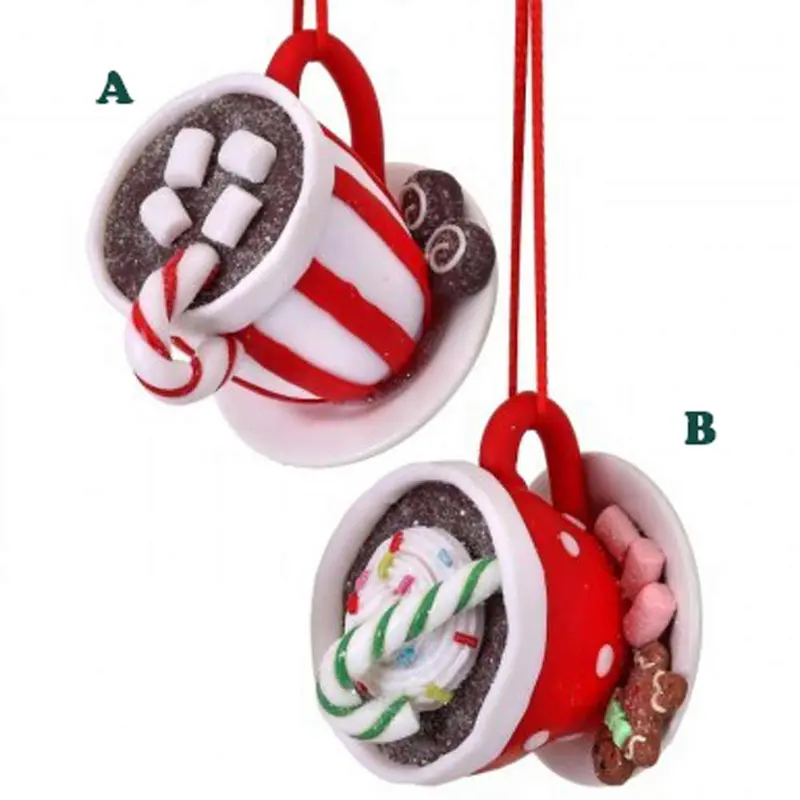 Regency, Cocoa Candy Cup Ornament, 3", Assorted & Sold Separately