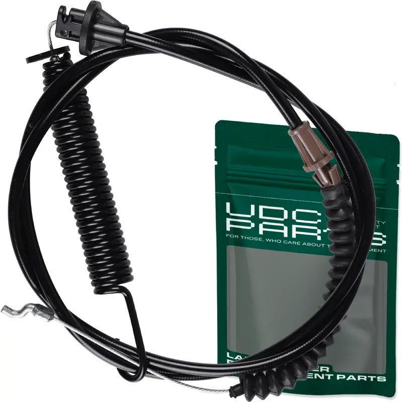 UDC Parts 946-04618C Deck Engagement Clutch Cable for 61 inch MTD Troy Bilt Cub Cadet 946-04618B 746-04618B 946-04618A 746-04618A 746-04618 1040 1045 LTX1040 LTX1042 LTX1045