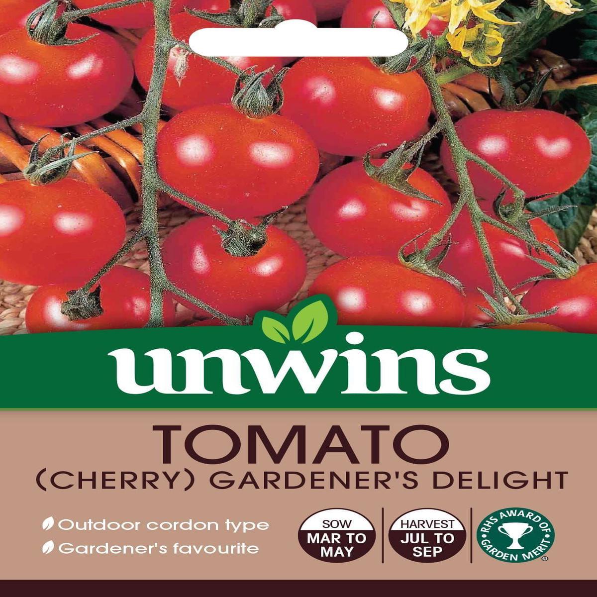 Unwins Tomato Gardener's Delight 65 Seeds
