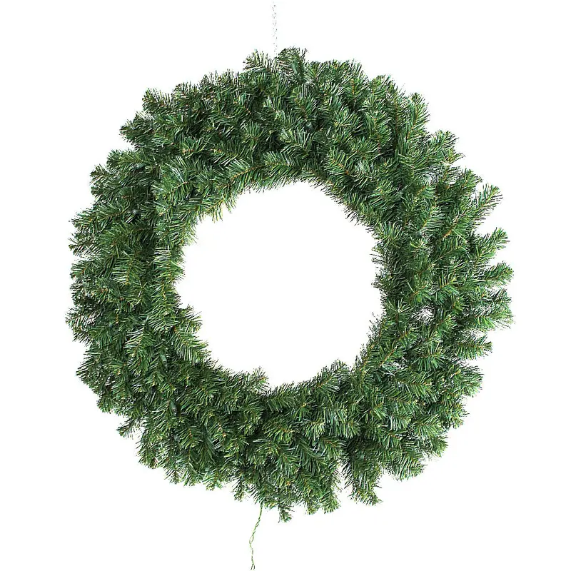 48" Norway Pine Lifelike Wreath, Unlit