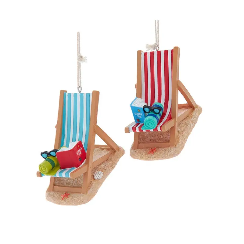 Beach Chair Ornament, Assorted and Sold Separately
