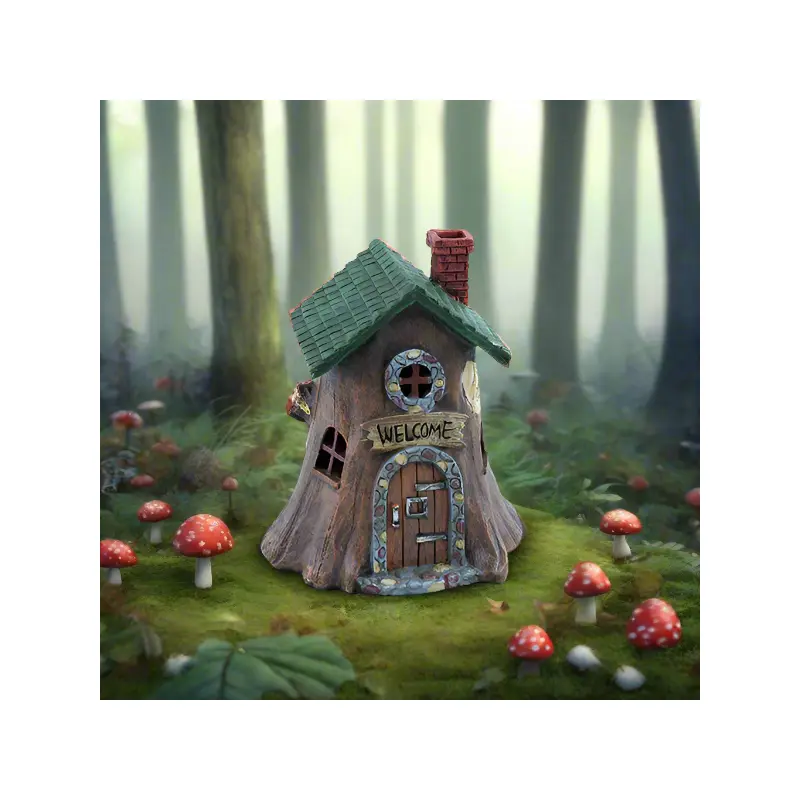 Fairy House - Tree Stump
