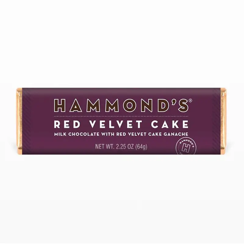 Hammond's Candies, Red Velvet Cake Bar, 2.25 oz.