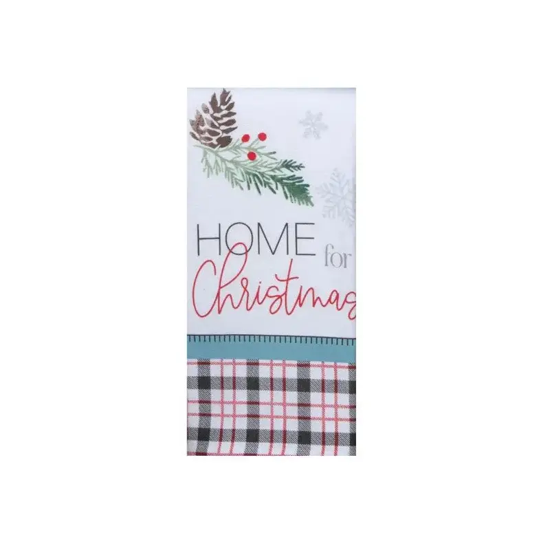 Kay Dee Designs, Home For Christmas Dual Purpose Terry Towel