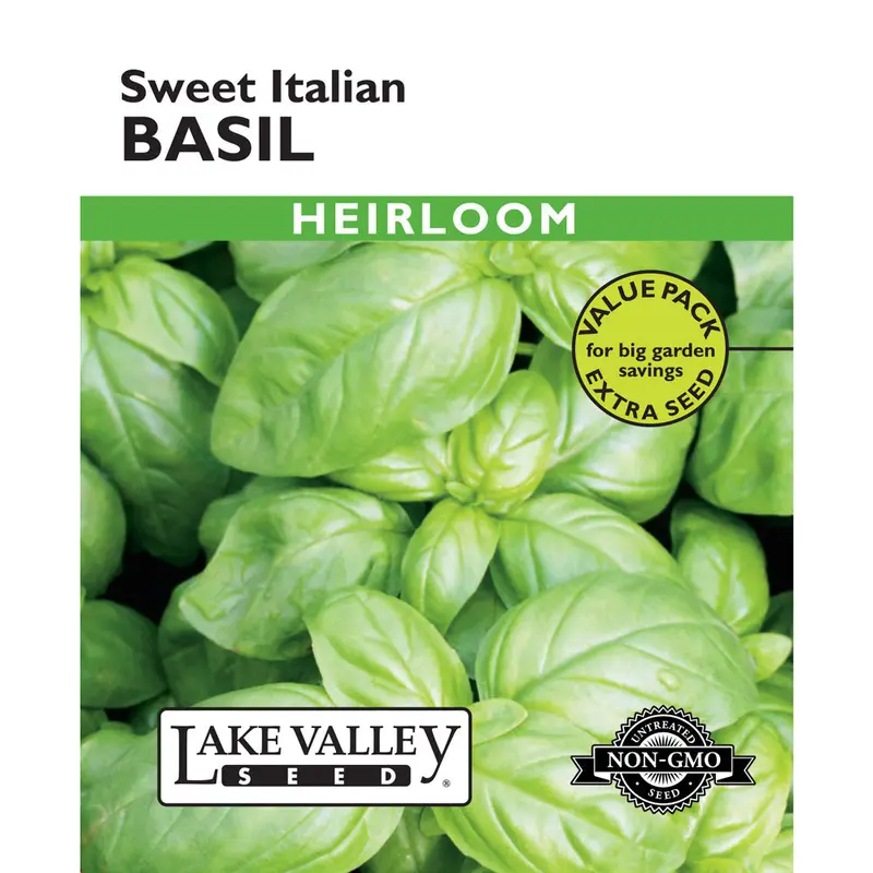 Lake Valley, Basil, Sweet Italian