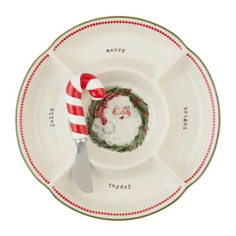Mud Pie, Santa Sectioned Server Set