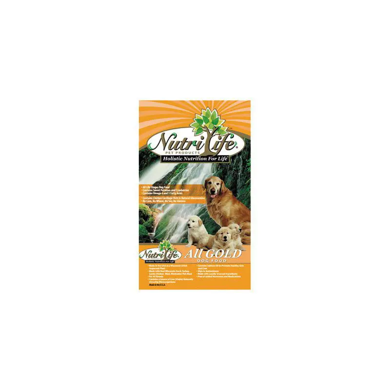 Nutri Life All Gold Dog Food, 15 Lb.