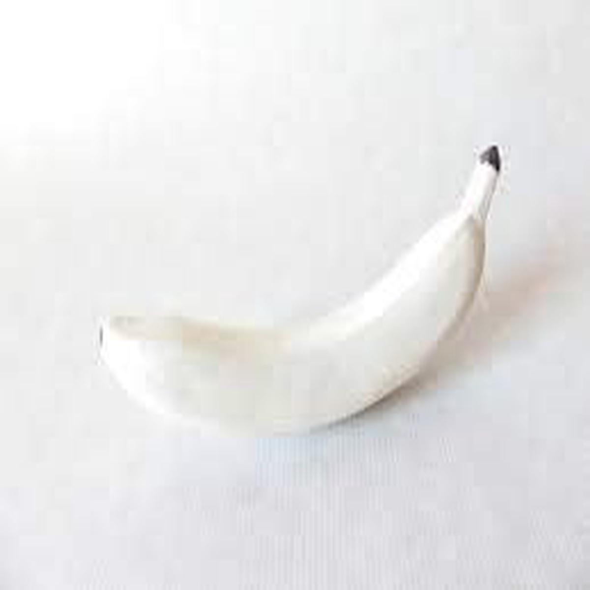 White Banana Fruit Seeds  Heirloom, Non-GMO Seeds for Sweet Tropical Garden Planting