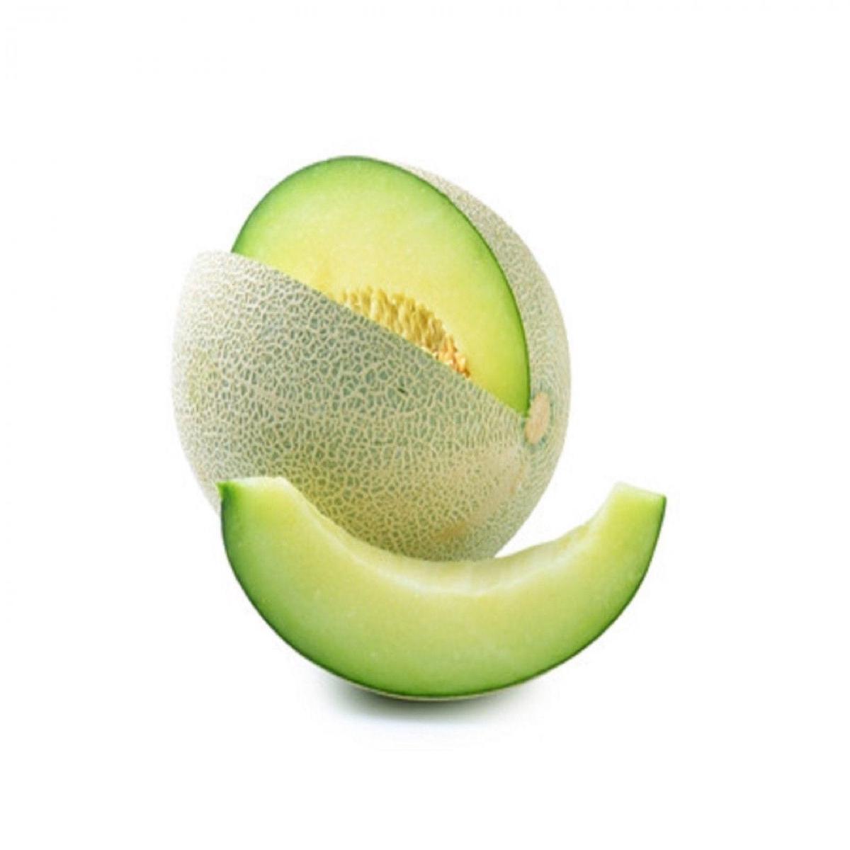 Green White Cantaloupe Melon Fruit Seeds Heirloom, Non-GMO Seeds for Juicy Fruit Planting